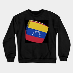 Venezuela Flag cubed. Crewneck Sweatshirt